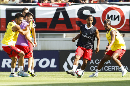 Sesso de treino do Benfica (15 Julho 2015)