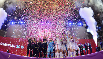 Espanha x Portugal - EuroFutsal Feminino 2019 - Final 