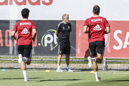 Benfica 2021/22: Primeiro treino da pr-poca