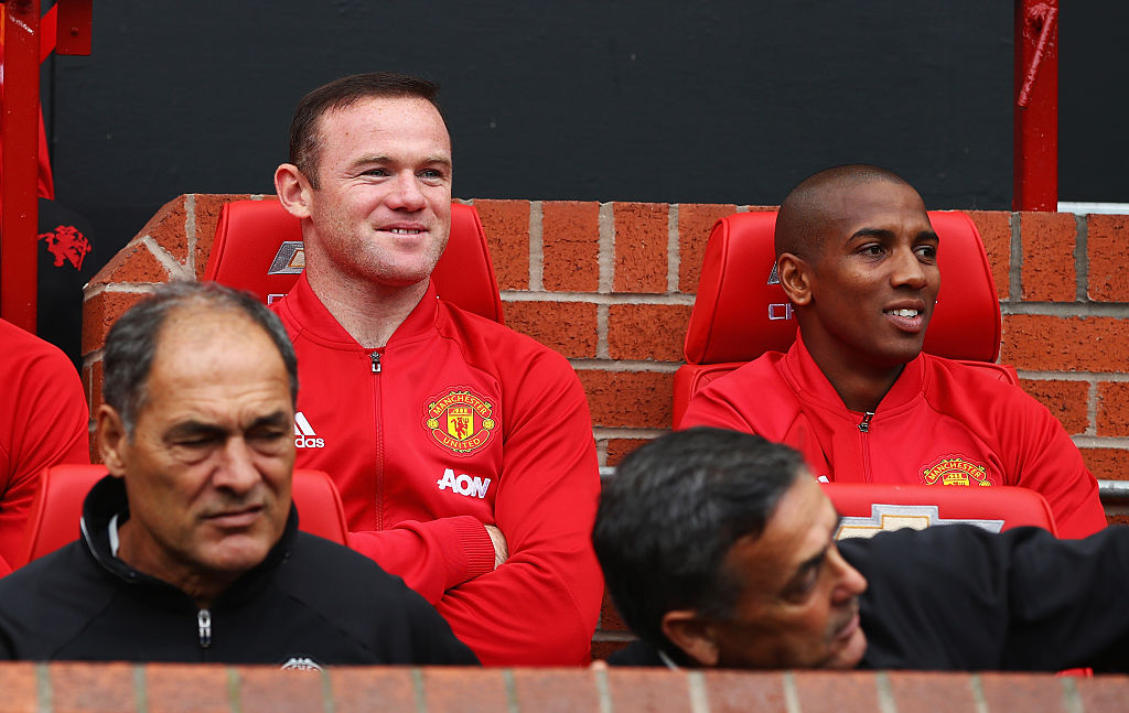 Wayne Rooney, Ashley Young