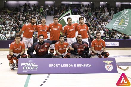 Sporting x Benfica - Liga Europeia - Hquei em Patins 2018/19 - Meias-Finais