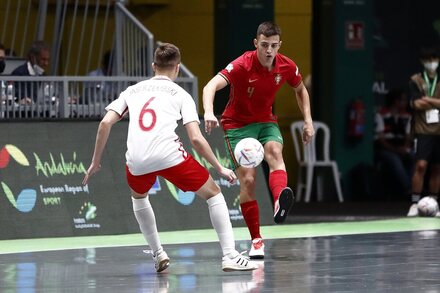 U19 Futsal Euro 2022| Polnia x Portugal (Fase de Grupos)