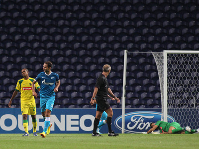 P. Ferreira v Zenit Playoff Champions League 2013/14