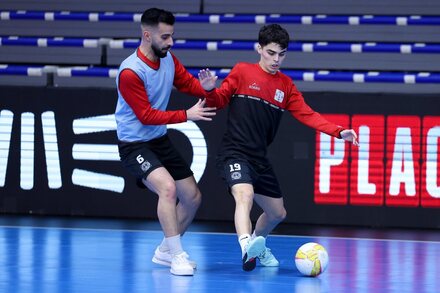Taça de Portugal Futsal 23/24| Os treinos do dia 0 em Sines
