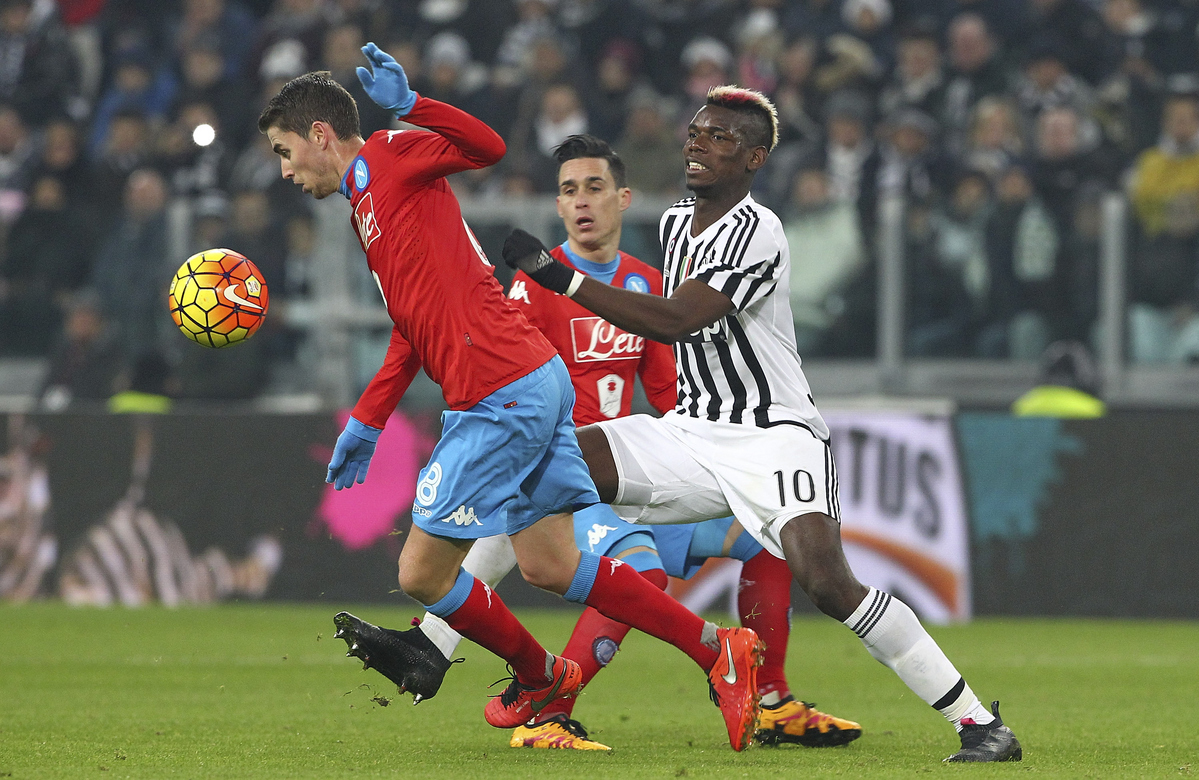 paul pogba,jogador,jorginho,juventus,equipa,napoli,serie a 2015/16,serie a