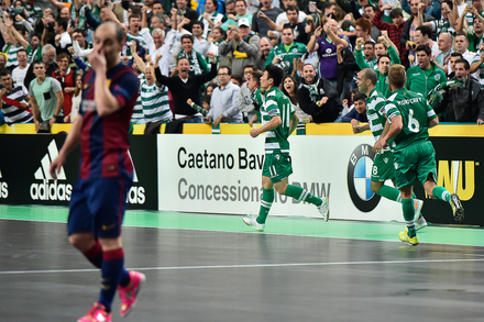 Barcelona v Sporting MF UEFA Futsal Cup 2014/15