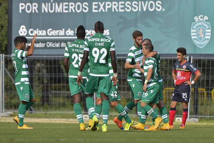 Sporting B v Trofense Segunda Liga J10 2014/15