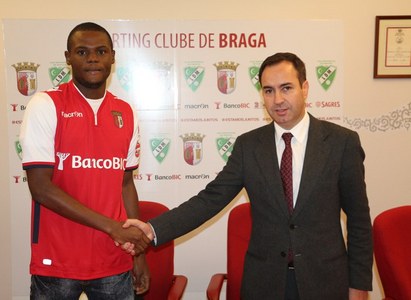 SC Braga apresentou Geraldo