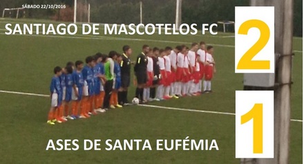 Santiago de Mascotelos 2-1 Ases Sta. Eufémia