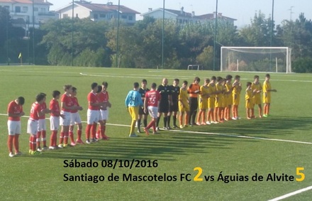 Santiago de Mascotelos 2-5 Águias Alvite