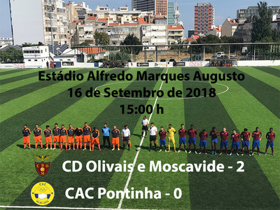 Desportivo O. Moscavide 2-0 CAC