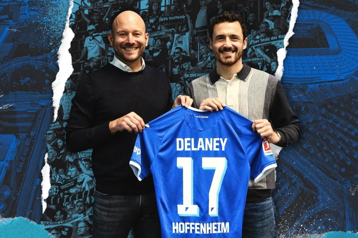 Thomas Delaney é o novo reforço do Hoffenheim
