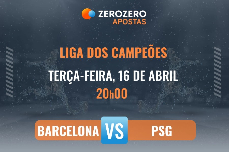 Odds e prognstico Barcelona vs PSG  16/04/2024  Liga dos Campees
