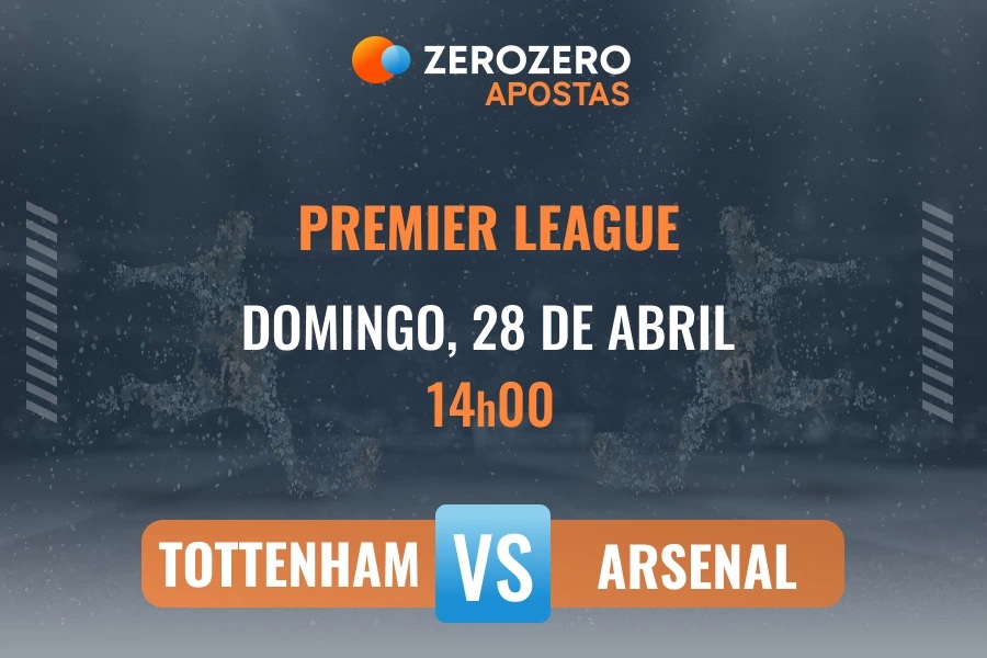 Odds e prognstico Tottenham vs Arsenal  28/04/2024  Premier League