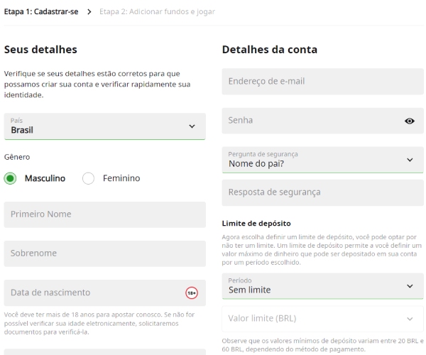 Random Betway apostas Tip