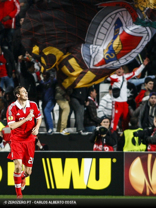 Na Liga Europa, o Benfica eliminou o Bayer Leverkusen