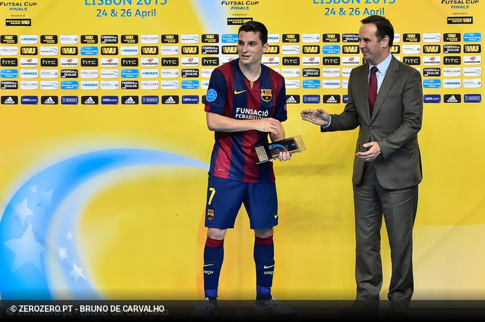 Barcelona v Sporting MF UEFA Futsal Cup 2014/15