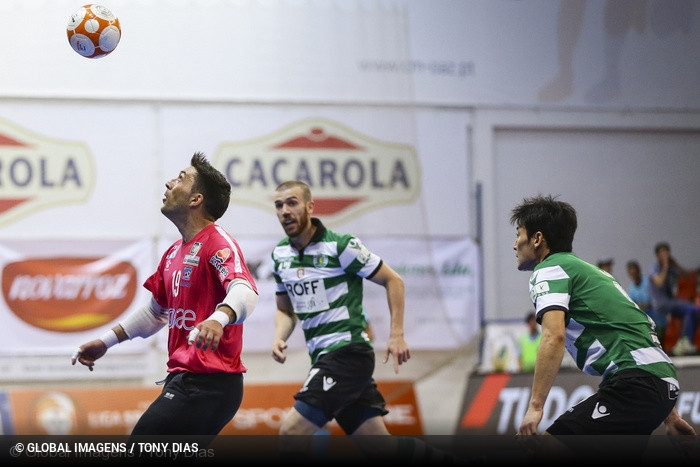 Futsal Azemis x Sporting - Liga SportZone 2016/2017 - Quartos-de-Final