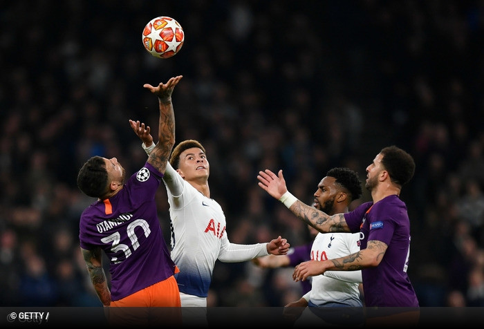 Tottenham x Manchester City - Liga dos Campees 2018/2019 - Quartos-de-Final | 1 Mo