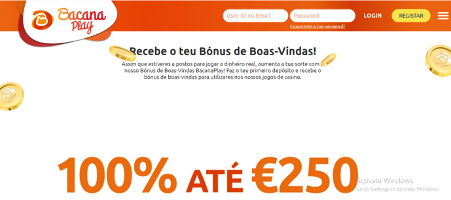 Bacanaplay bnus de boas-vindas 100% at 250