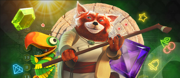 888 casino: imagem de personagens animadas representando uma raposa e um tucano