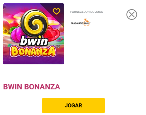 Imagem de divulgao do bwin Bonanza, slot de casino disponvel na plataforma.
