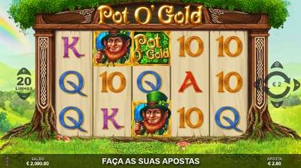 Nossa Aposta casino tem slot Pot O'Gold