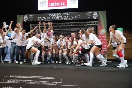 Leixões x Vitória SC - Taça de Portugal Feminina Voleibol 2021/22 - Final 