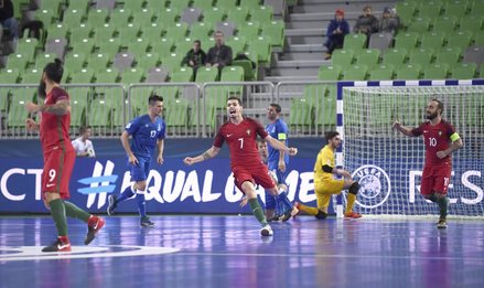 Portugal x Azerbaijo - Euro Futsal 2018 - Quartos-de-Final
