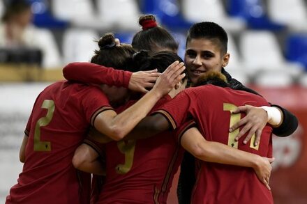 Portugal x Eslovénia - Euro Futsal Feminino 2022 (Q) -  Grupo 2