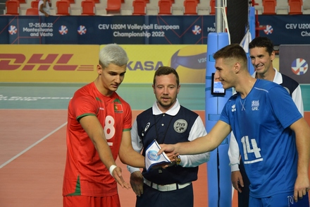 Europeu Sub-20 de Voleibol 2022 | Portugal x GrÃ©cia