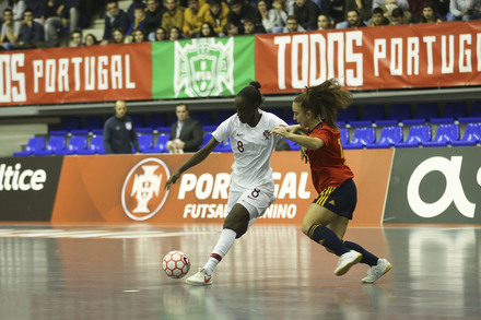 Jogo 2: Portugal x Espanha Feminino - Amigveis Selees Futsal 2020