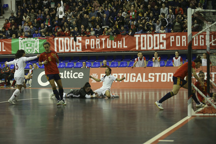 Jogo 2: Portugal x Espanha Feminino - Amigveis Selees Futsal 2020