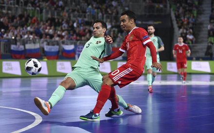 Russia x Portugal - Euro Futsal 2018 - Meias-Finais
