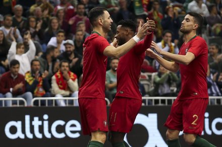 Portugal x Letnia - Apuramento Mundial Futsal 2020 - UEFA - Ronda PrincipalGrupo 8