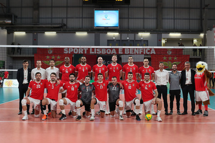 Liga dos Campees CEV: Benfica 1x3 VERVA