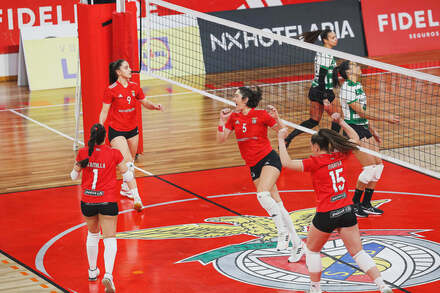 Diviso Elite Feminina Voleibol 2021/22 | Benfica x Sporting