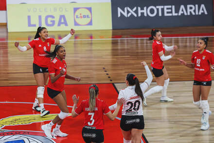 Divisão Elite Feminina Voleibol 2021/22 | Benfica x Sporting