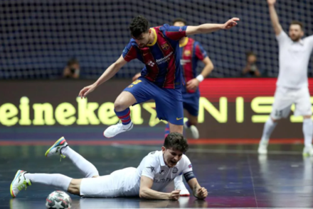 Barcelona x Kairat - UEFA Futsal Champions League 2020/21 - Meias-Finais