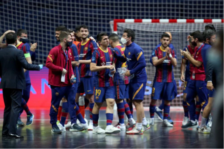 Barcelona x Kairat - UEFA Futsal Champions League 2020/21 - Meias-Finais