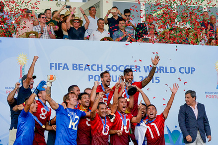 Vencedor Portugal - Mundial Futebol Praia 2015