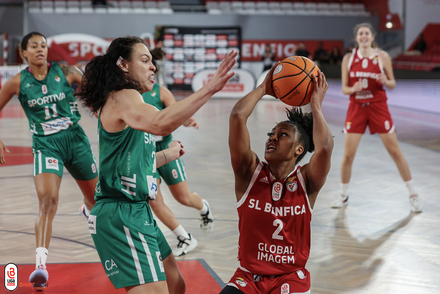 Basquetebol Feminino: Imortal-Benfica (52-50) 