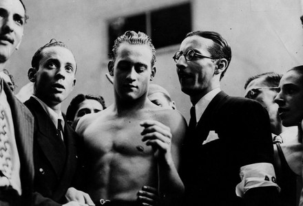 João Havelange como atleta nos JO 1936
