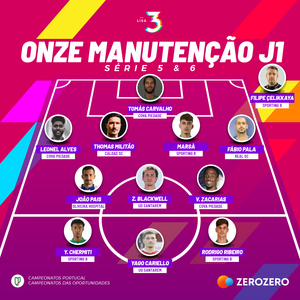 A Liga 3 está concluída e esta é a equipa do ano! 