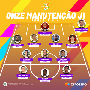 A Liga 3 está concluída e esta é a equipa do ano! 