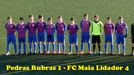 FC Pedras Rubras 1-4 Maia Lidador