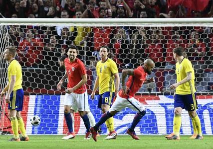 Suécia 1-2 Chile