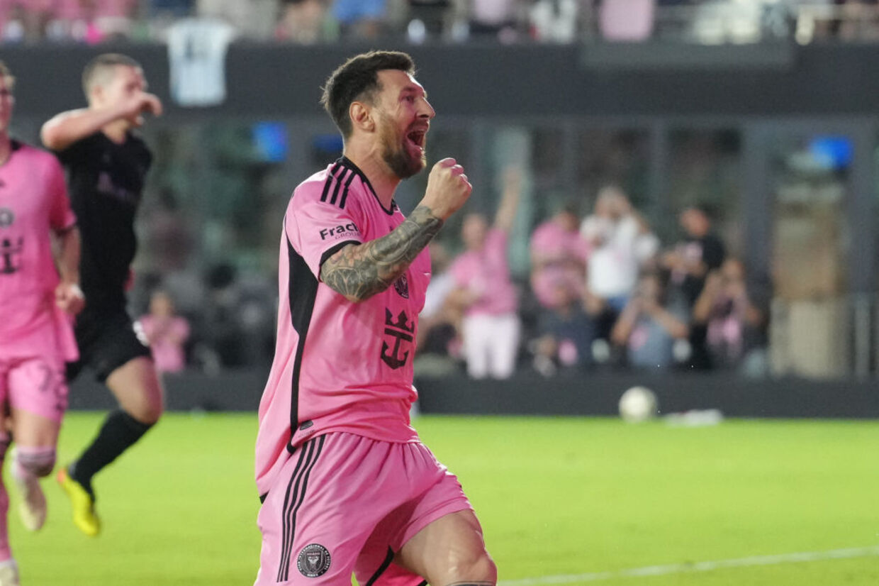 Messi contribuiu para 10 golos e foi eleito Melhor do Mês na MLS pela primeira vez