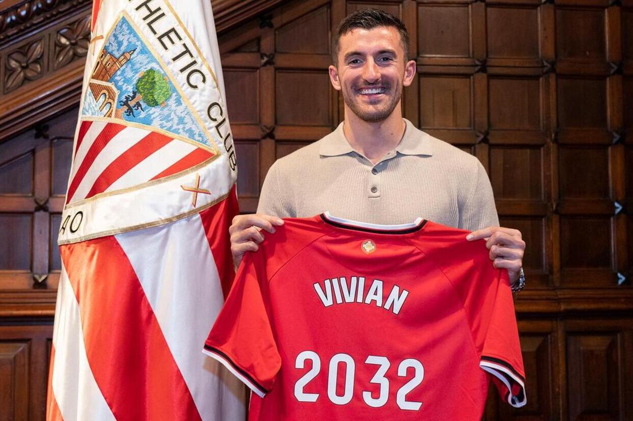 Dani Vivian reserva futuro para o Athletic