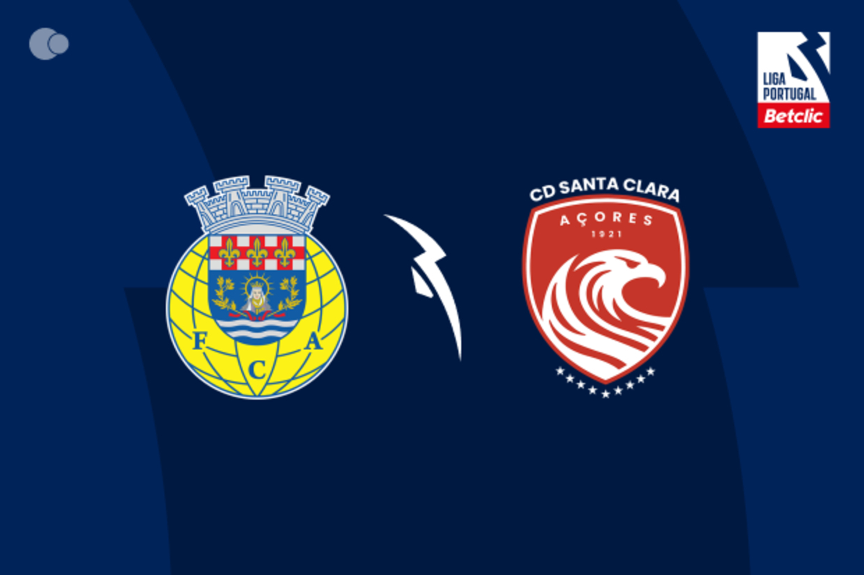 FC Arouca x Santa Clara: antevisão, ausências e onzes prováveis